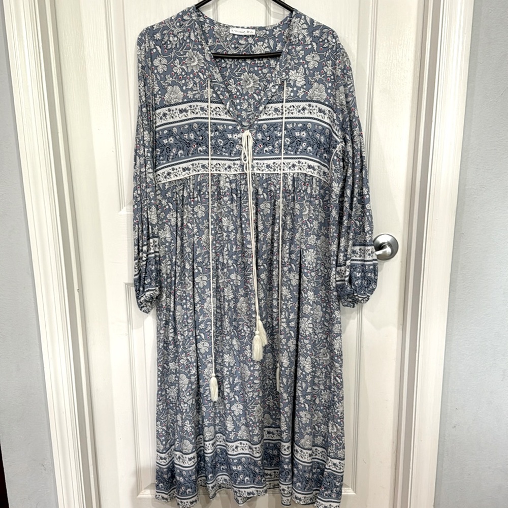 Boho midi dress